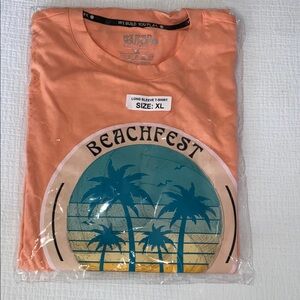 Beachfest Orange Graphic T-Shirt